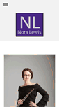 Mobile Screenshot of noralewis.com
